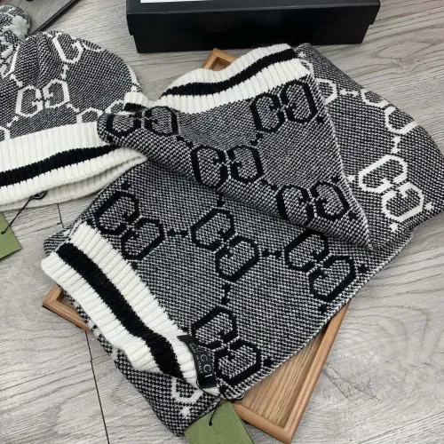 Cheap Gucci Hat and Scarf Set #1401301 Replica Wholesale [$52.00 USD] [ITEM#1401301] on Replica Gucci Hat and Scarf and Glove Set