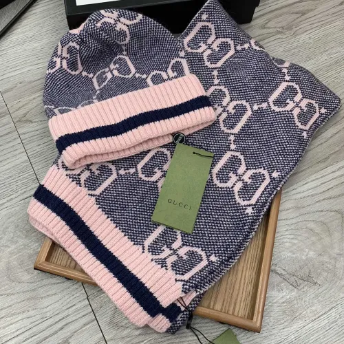 Gucci Hat and Scarf Set #1401302