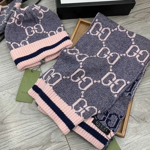 Cheap Gucci Hat and Scarf Set #1401302 Replica Wholesale [$52.00 USD] [ITEM#1401302] on Replica Gucci Hat and Scarf and Glove Set