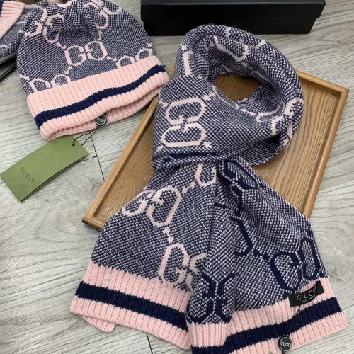 Cheap Gucci Hat and Scarf Set #1401302 Replica Wholesale [$52.00 USD] [ITEM#1401302] on Replica Gucci Hat and Scarf and Glove Set