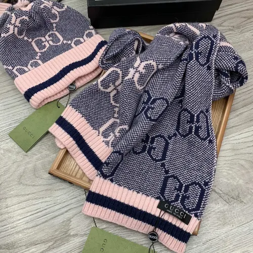 Cheap Gucci Hat and Scarf Set #1401302 Replica Wholesale [$52.00 USD] [ITEM#1401302] on Replica Gucci Hat and Scarf and Glove Set