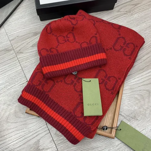 Gucci Hat and Scarf Set #1401304