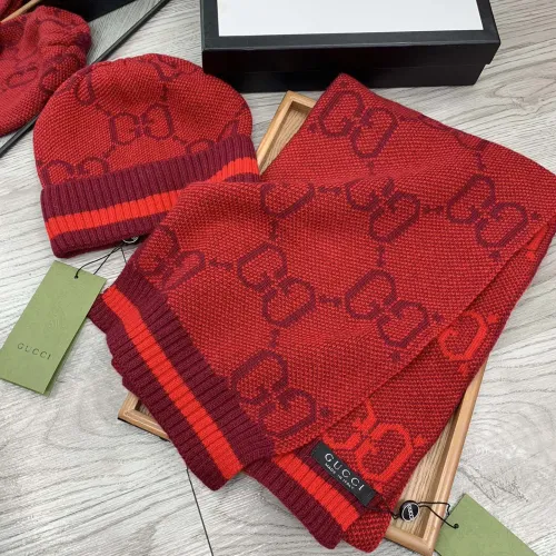 Cheap Gucci Hat and Scarf Set #1401304 Replica Wholesale [$52.00 USD] [ITEM#1401304] on Replica Gucci Hat and Scarf and Glove Set