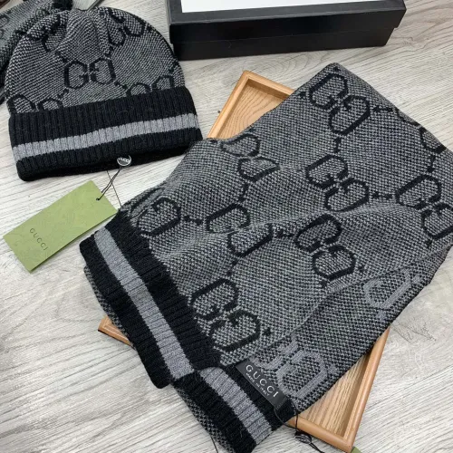 Cheap Gucci Hat and Scarf Set #1401307 Replica Wholesale [$52.00 USD] [ITEM#1401307] on Replica Gucci Hat and Scarf and Glove Set