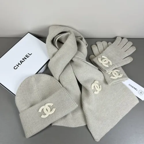 Cheap Chanel Hat and Scarf and Glove Set #1401310 Replica Wholesale [$52.00 USD] [ITEM#1401310] on Replica Chanel Hat and Scarf and Glove Set