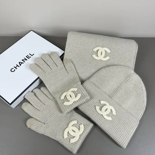 Cheap Chanel Hat and Scarf and Glove Set #1401310 Replica Wholesale [$52.00 USD] [ITEM#1401310] on Replica Chanel Hat and Scarf and Glove Set
