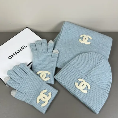 Cheap Chanel Hat and Scarf and Glove Set #1401311 Replica Wholesale [$52.00 USD] [ITEM#1401311] on Replica Chanel Hat and Scarf and Glove Set