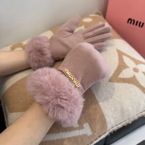 Cheap MIU MIU Gloves For Women #1401330 Replica Wholesale [$39.00 USD] [ITEM#1401330] on Replica MIU MIU Gloves