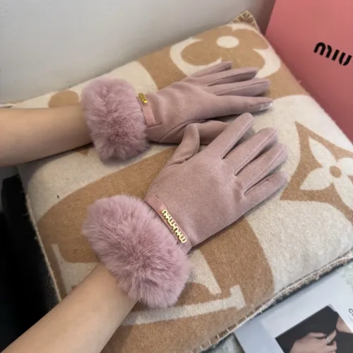 Cheap MIU MIU Gloves For Women #1401330 Replica Wholesale [$39.00 USD] [ITEM#1401330] on Replica MIU MIU Gloves