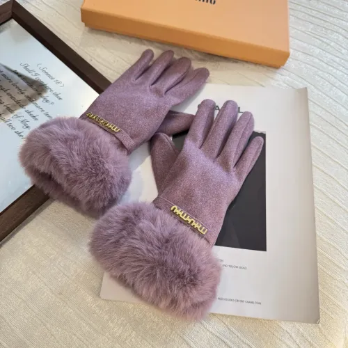 Cheap MIU MIU Gloves For Women #1401331 Replica Wholesale [$39.00 USD] [ITEM#1401331] on Replica MIU MIU Gloves
