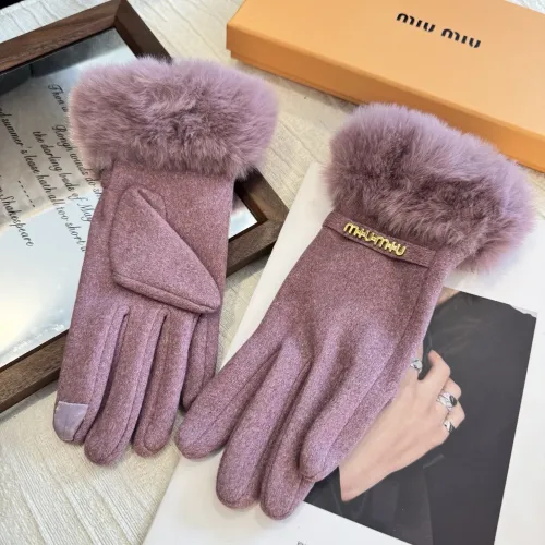 Cheap MIU MIU Gloves For Women #1401331 Replica Wholesale [$39.00 USD] [ITEM#1401331] on Replica MIU MIU Gloves