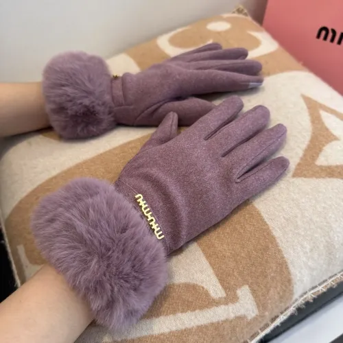 Cheap MIU MIU Gloves For Women #1401331 Replica Wholesale [$39.00 USD] [ITEM#1401331] on Replica MIU MIU Gloves