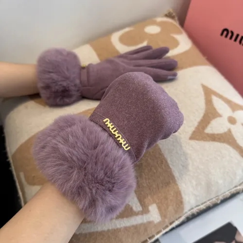 Cheap MIU MIU Gloves For Women #1401331 Replica Wholesale [$39.00 USD] [ITEM#1401331] on Replica MIU MIU Gloves