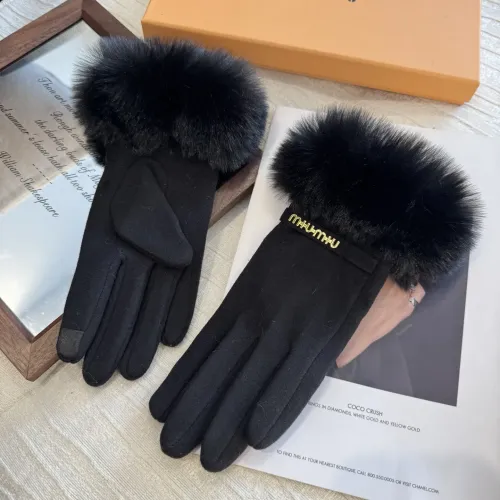 Cheap MIU MIU Gloves For Women #1401332 Replica Wholesale [$39.00 USD] [ITEM#1401332] on Replica MIU MIU Gloves