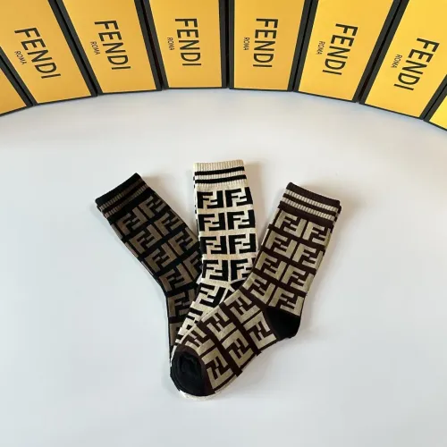 Cheap Fendi Socks #1401401 Replica Wholesale [$27.00 USD] [ITEM#1401401] on Replica Fendi Socks