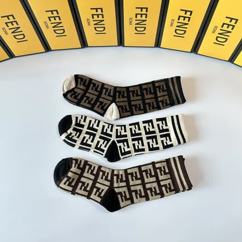 Cheap Fendi Socks #1401401 Replica Wholesale [$27.00 USD] [ITEM#1401401] on Replica Fendi Socks