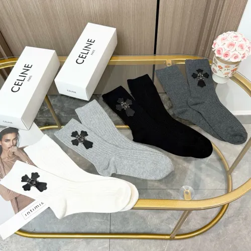 Cheap Chrome Hearts Socks #1401477 Replica Wholesale [$34.00 USD] [ITEM#1401477] on Replica Chrome Hearts Socks