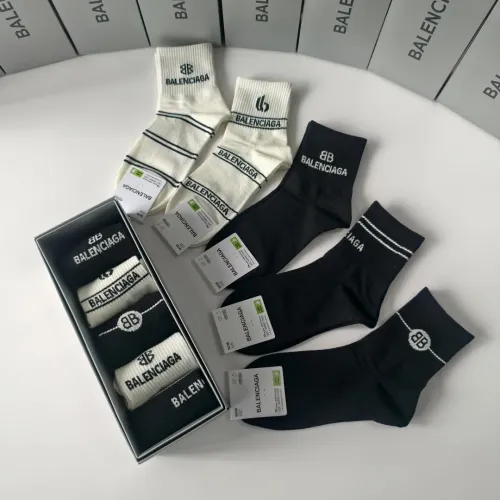 Cheap Balenciaga Socks #1401607 Replica Wholesale [$27.00 USD] [ITEM#1401607] on Replica Balenciaga Socks