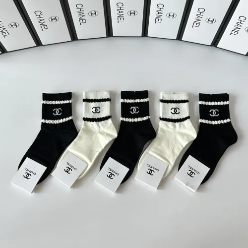 Cheap Chanel Socks #1401610 Replica Wholesale [$27.00 USD] [ITEM#1401610] on Replica Chanel Socks