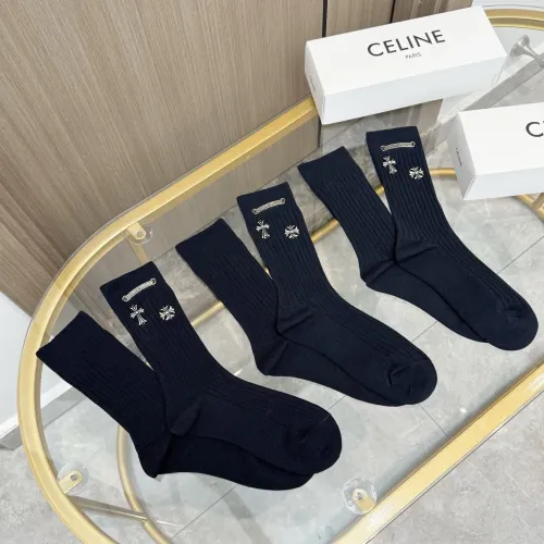 Cheap Chrome Hearts Socks #1401614 Replica Wholesale [$32.00 USD] [ITEM#1401614] on Replica Chrome Hearts Socks