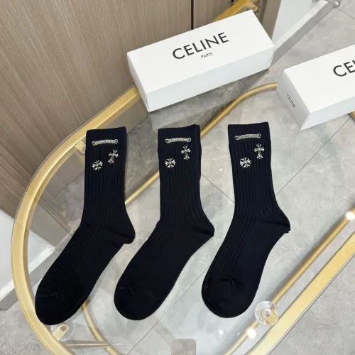 Cheap Chrome Hearts Socks #1401614 Replica Wholesale [$32.00 USD] [ITEM#1401614] on Replica Chrome Hearts Socks