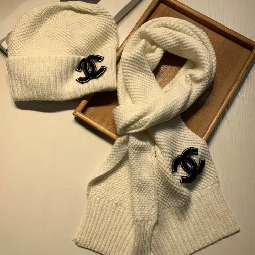 Cheap Chanel Hat and Scarf Set #1401865 Replica Wholesale [$52.00 USD] [ITEM#1401865] on Replica Chanel Hat and Scarf and Glove Set