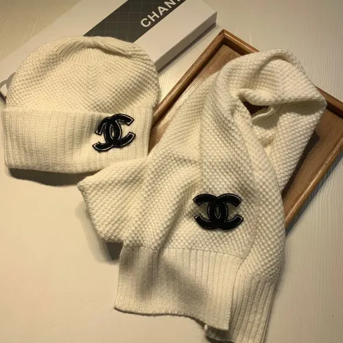 Cheap Chanel Hat and Scarf Set #1401865 Replica Wholesale [$52.00 USD] [ITEM#1401865] on Replica Chanel Hat and Scarf and Glove Set