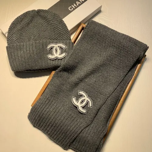 Chanel Hat and Scarf Set #1401866