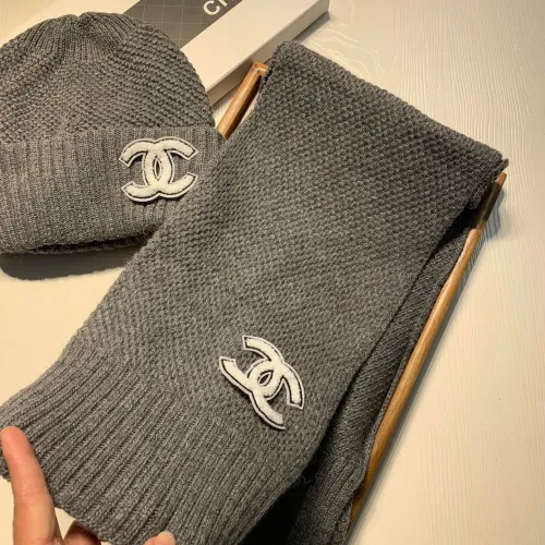 Cheap Chanel Hat and Scarf Set #1401866 Replica Wholesale [$52.00 USD] [ITEM#1401866] on Replica Chanel Hat and Scarf and Glove Set