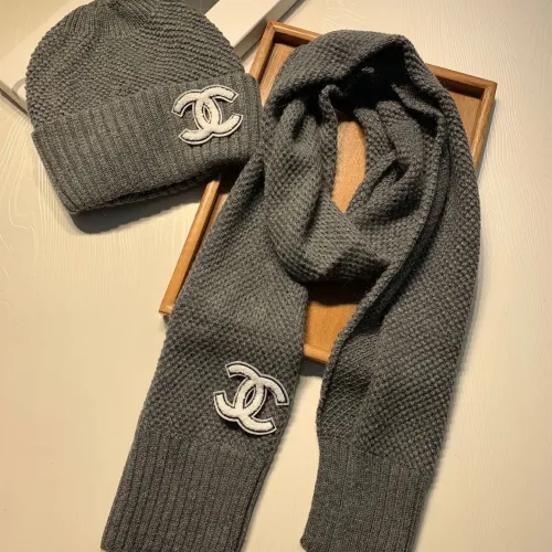 Cheap Chanel Hat and Scarf Set #1401866 Replica Wholesale [$52.00 USD] [ITEM#1401866] on Replica Chanel Hat and Scarf and Glove Set