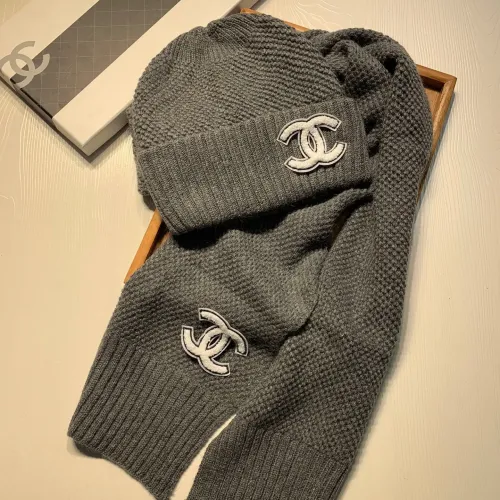 Cheap Chanel Hat and Scarf Set #1401866 Replica Wholesale [$52.00 USD] [ITEM#1401866] on Replica Chanel Hat and Scarf and Glove Set