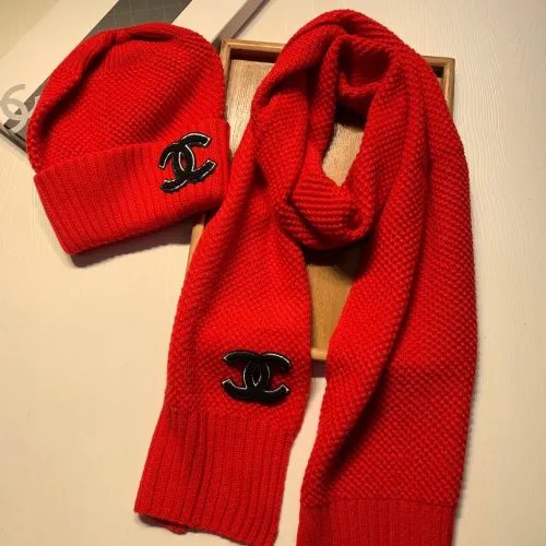 Cheap Chanel Hat and Scarf Set #1401867 Replica Wholesale [$52.00 USD] [ITEM#1401867] on Replica Chanel Hat and Scarf and Glove Set