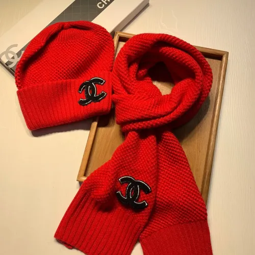 Cheap Chanel Hat and Scarf Set #1401867 Replica Wholesale [$52.00 USD] [ITEM#1401867] on Replica Chanel Hat and Scarf and Glove Set