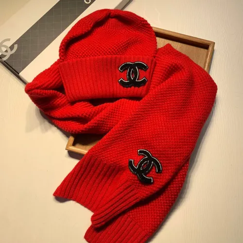 Cheap Chanel Hat and Scarf Set #1401867 Replica Wholesale [$52.00 USD] [ITEM#1401867] on Replica Chanel Hat and Scarf and Glove Set