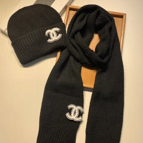 Cheap Chanel Hat and Scarf Set #1401868 Replica Wholesale [$52.00 USD] [ITEM#1401868] on Replica Chanel Hat and Scarf and Glove Set
