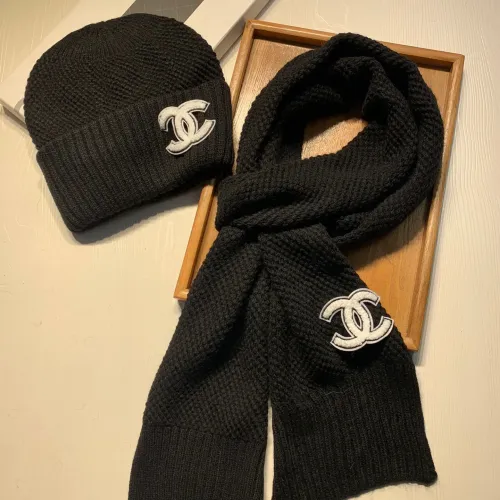Cheap Chanel Hat and Scarf Set #1401868 Replica Wholesale [$52.00 USD] [ITEM#1401868] on Replica Chanel Hat and Scarf and Glove Set
