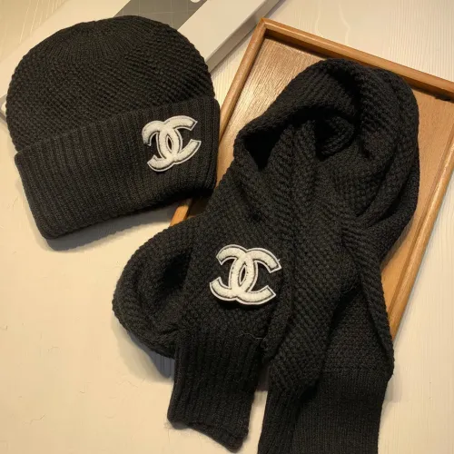 Cheap Chanel Hat and Scarf Set #1401868 Replica Wholesale [$52.00 USD] [ITEM#1401868] on Replica Chanel Hat and Scarf and Glove Set