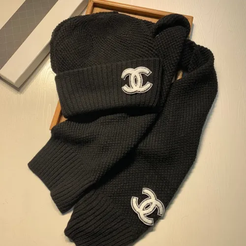 Cheap Chanel Hat and Scarf Set #1401868 Replica Wholesale [$52.00 USD] [ITEM#1401868] on Replica Chanel Hat and Scarf and Glove Set