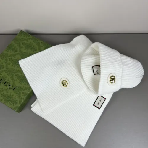 Cheap Gucci Hat and Scarf Set #1401869 Replica Wholesale [$45.00 USD] [ITEM#1401869] on Replica Gucci Hat and Scarf and Glove Set