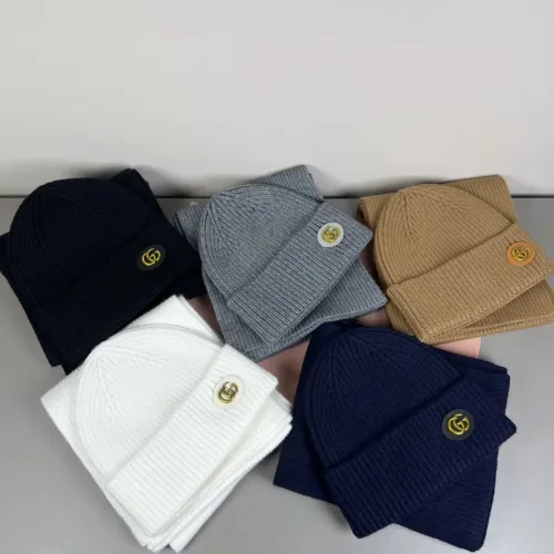 Cheap Gucci Hat and Scarf Set #1401869 Replica Wholesale [$45.00 USD] [ITEM#1401869] on Replica Gucci Hat and Scarf and Glove Set