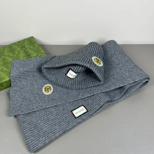 Cheap Gucci Hat and Scarf Set #1401871 Replica Wholesale [$45.00 USD] [ITEM#1401871] on Replica Gucci Hat and Scarf and Glove Set