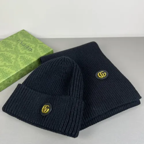 Cheap Gucci Hat and Scarf Set #1401873 Replica Wholesale [$45.00 USD] [ITEM#1401873] on Replica Gucci Hat and Scarf and Glove Set
