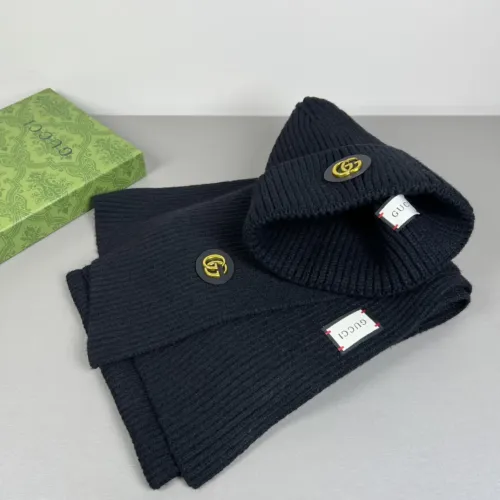 Cheap Gucci Hat and Scarf Set #1401873 Replica Wholesale [$45.00 USD] [ITEM#1401873] on Replica Gucci Hat and Scarf and Glove Set