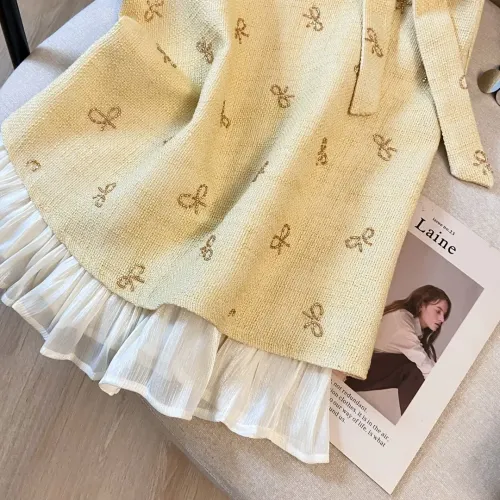 Cheap MIU MIU Dresses Sleeveless For Women #1401918 Replica Wholesale [$72.00 USD] [ITEM#1401918] on Replica MIU MIU Dresses