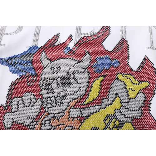 Cheap Philipp Plein PP Oversize T-Shirts Short Sleeved For Men #1401940 Replica Wholesale [$29.00 USD] [ITEM#1401940] on Replica Philipp Plein PP T-Shirts