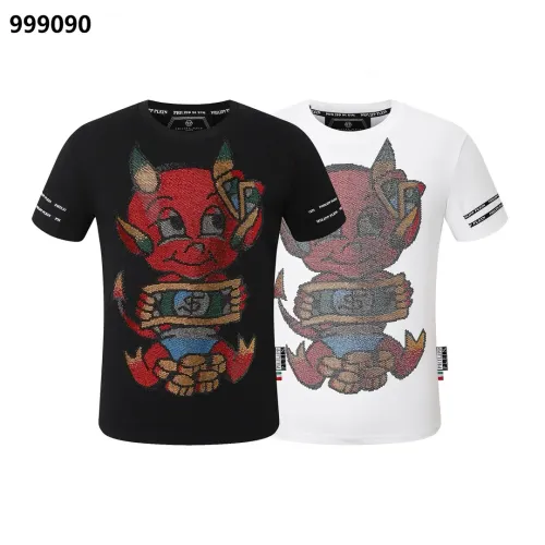 Cheap Philipp Plein PP T-Shirts Short Sleeved For Men #1401946 Replica Wholesale [$29.00 USD] [ITEM#1401946] on Replica Philipp Plein PP T-Shirts