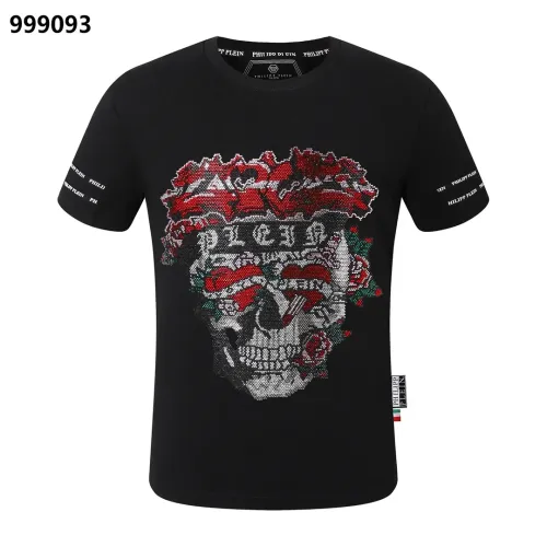 Philipp Plein PP Oversize T-Shirts Short Sleeved For Men #1401953