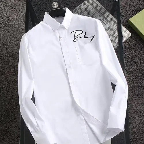 Cheap Burberry Shirts Long Sleeved For Men #1402032 Replica Wholesale [$40.00 USD] [ITEM#1402032] on Replica Burberry Shirts