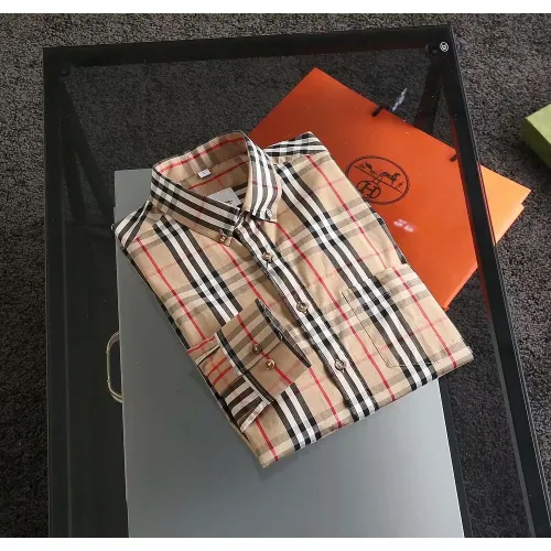 Cheap Burberry Shirts Long Sleeved For Men #1402051 Replica Wholesale [$39.00 USD] [ITEM#1402051] on Replica Burberry Shirts