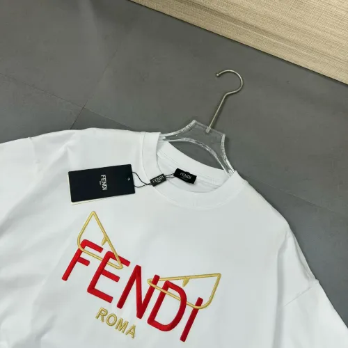 Cheap Fendi T-Shirts Short Sleeved For Unisex #1402108 Replica Wholesale [$32.00 USD] [ITEM#1402108] on Replica Fendi T-Shirts